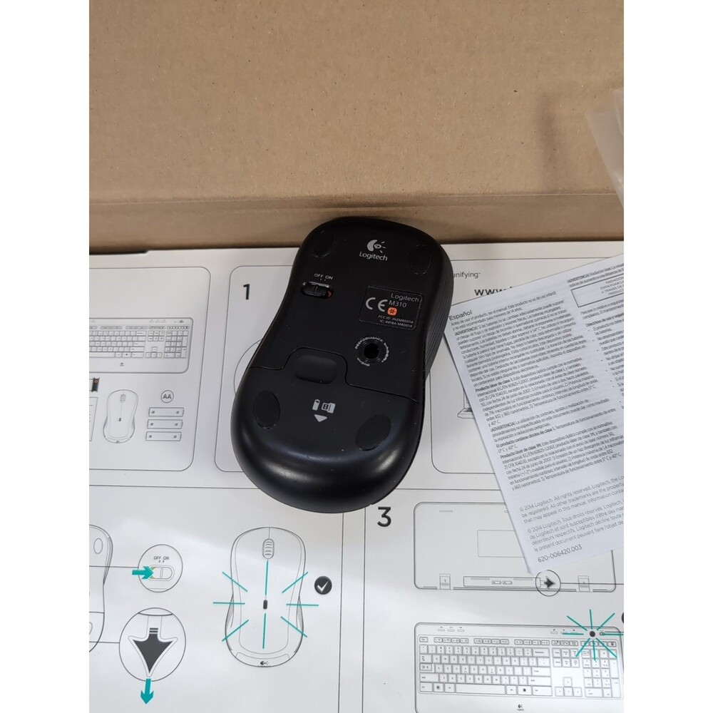 Logitech Wireless Combo Mk520 With Keyboard Laser Mouse & Receiver (920-002553) - Picture 6 of 11